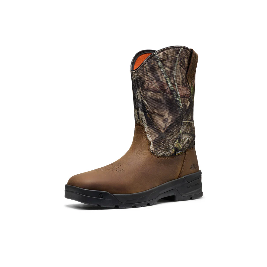 Men's Flatland Pull-On Waterproof Work Boot (Soft Toe)  |  MOSSY OAK®  BREAK-UP COUNTRY©® - Image 3