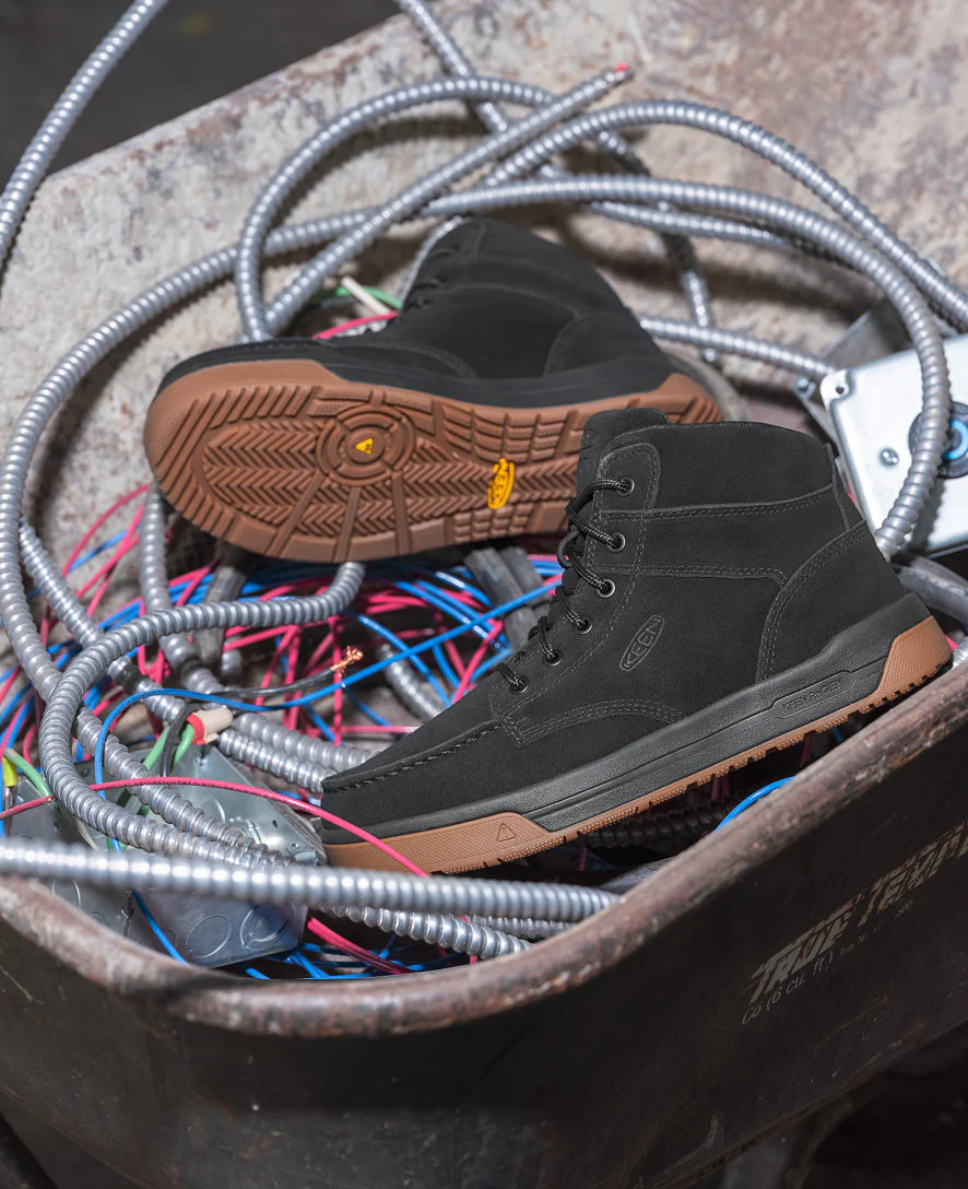 Men's Gibson Boot (Soft Toe)  |  Black/Gum - Image 9