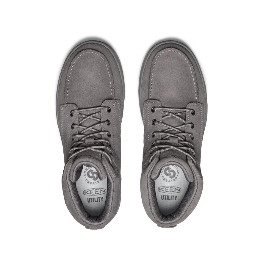 Men's Gibson Boot (Soft Toe) | Steel Grey/Steel Grey - Image 4
