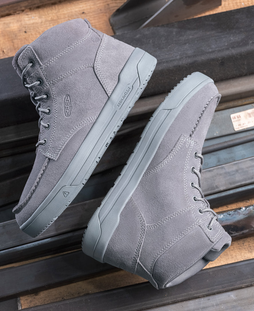 Men's Gibson Boot (Soft Toe) | Steel Grey/Steel Grey - Image 9