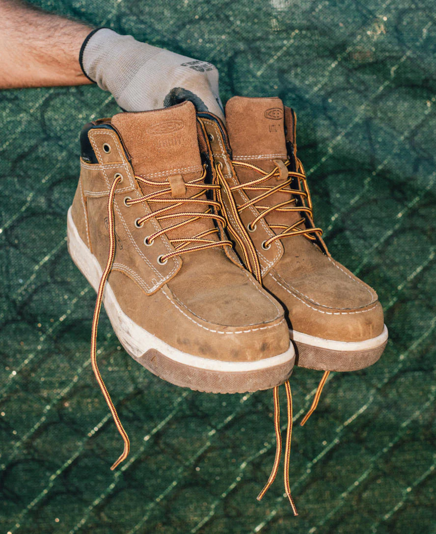 Men's Gibson Waterproof Work Boot (Carbon Toe)  |  Belgian/Gum - Image 8