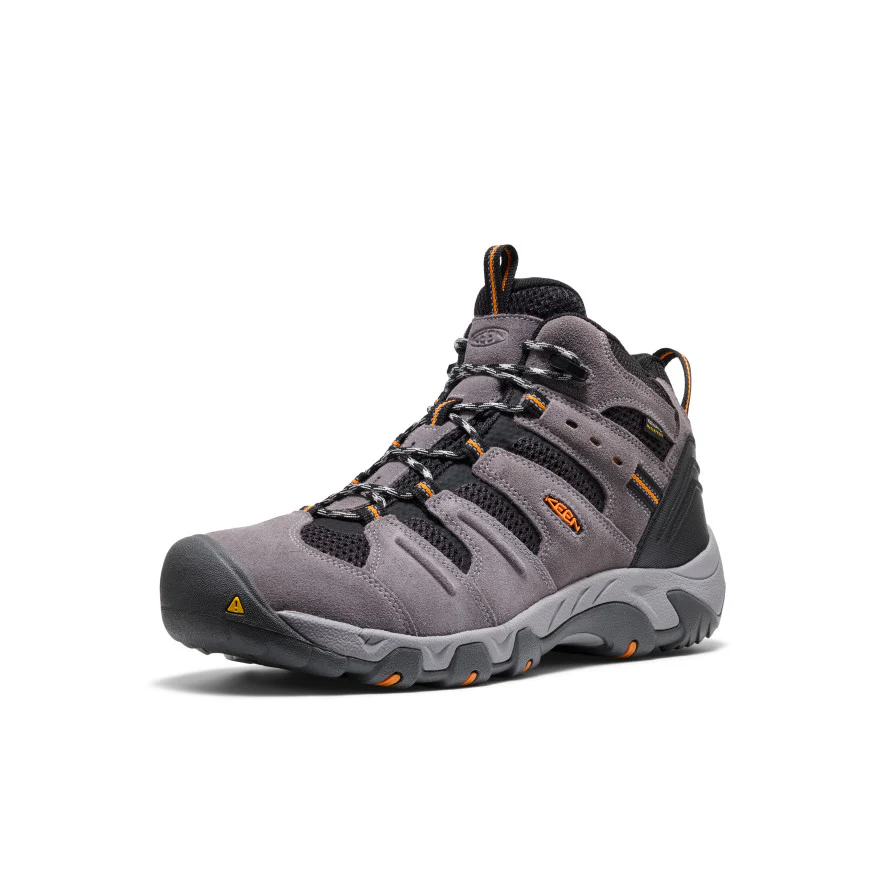 Men's Headout Waterproof Hiking Boot  |  Magnet/Orange Pepper - Image 3