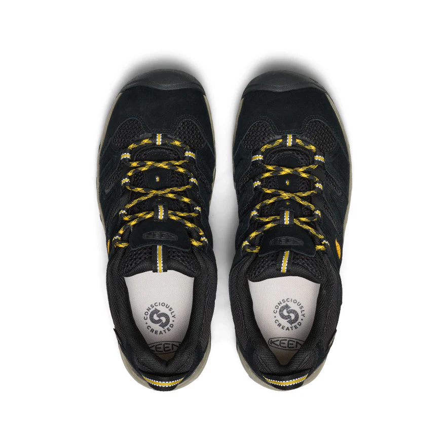 Men's Headout Waterproof Hiking Shoe  |  Black/Lemon Curry - Image 4