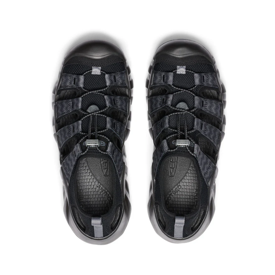Men's Hyperport H2 Sandal  |  Black/Steel Grey - Image 4