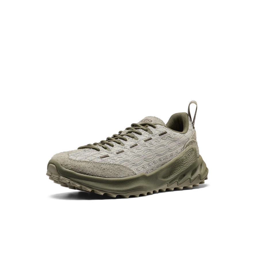 Men's Jasper Zionic 18 East Sneaker  |  Abbey Stone/Mermaid - Image 3
