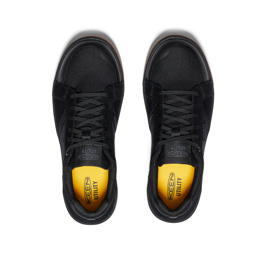 Men's Kenton Work Shoe (Carbon Toe)  |  Black/Gum - Image 4