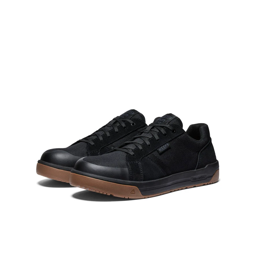 Men's Kenton ESD Work Shoe (Carbon Toe)  |  Black/Gum - Image 2