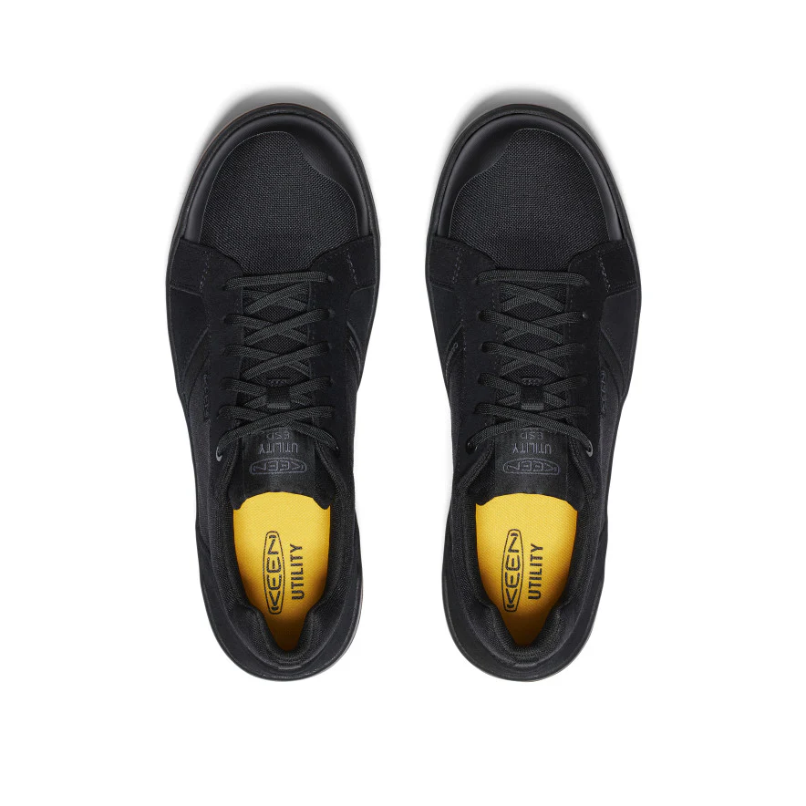 Men's Kenton ESD Work Shoe (Carbon Toe)  |  Black/Gum - Image 4