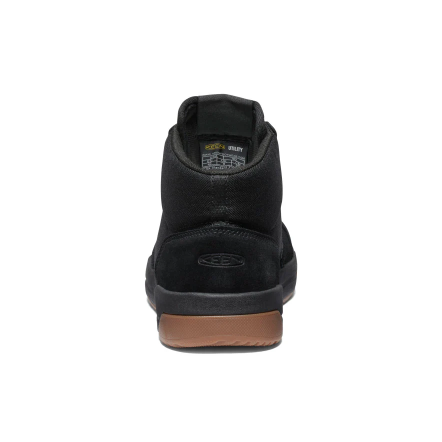 Men's Kenton Mid Work Shoe (Carbon Toe)  |  Black/Gum - Image 5