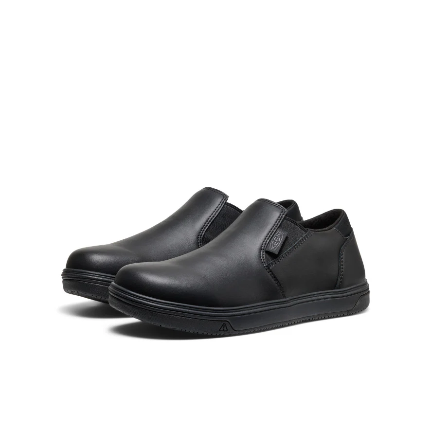 Men's Kenton Shift WTX Work Shoe (Soft Toe) | Black/Black - Image 2