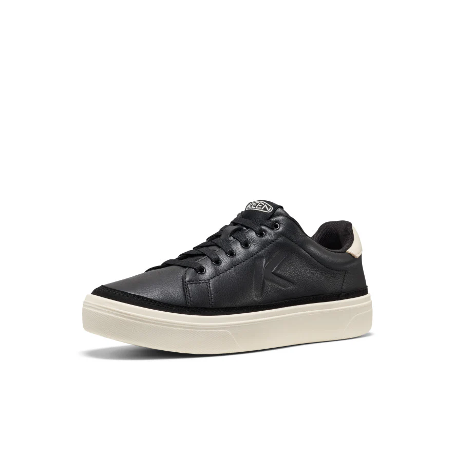 Men's KM1 Leather Sneaker  |  Black/Birch - Image 3