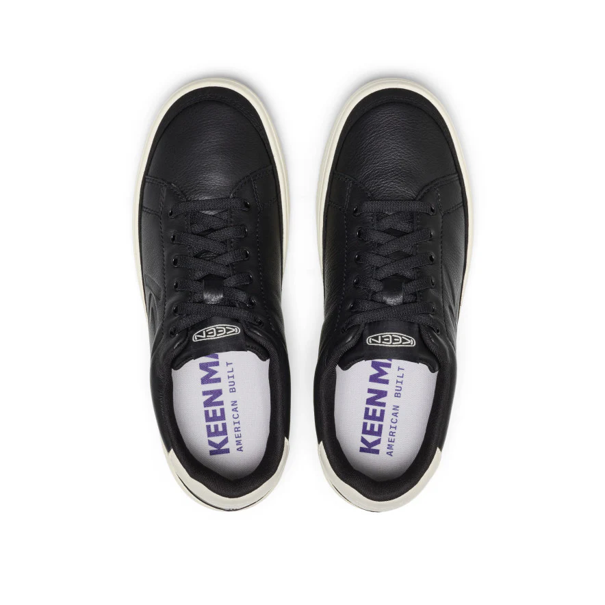 Men's KM1 Leather Sneaker  |  Black/Birch - Image 4