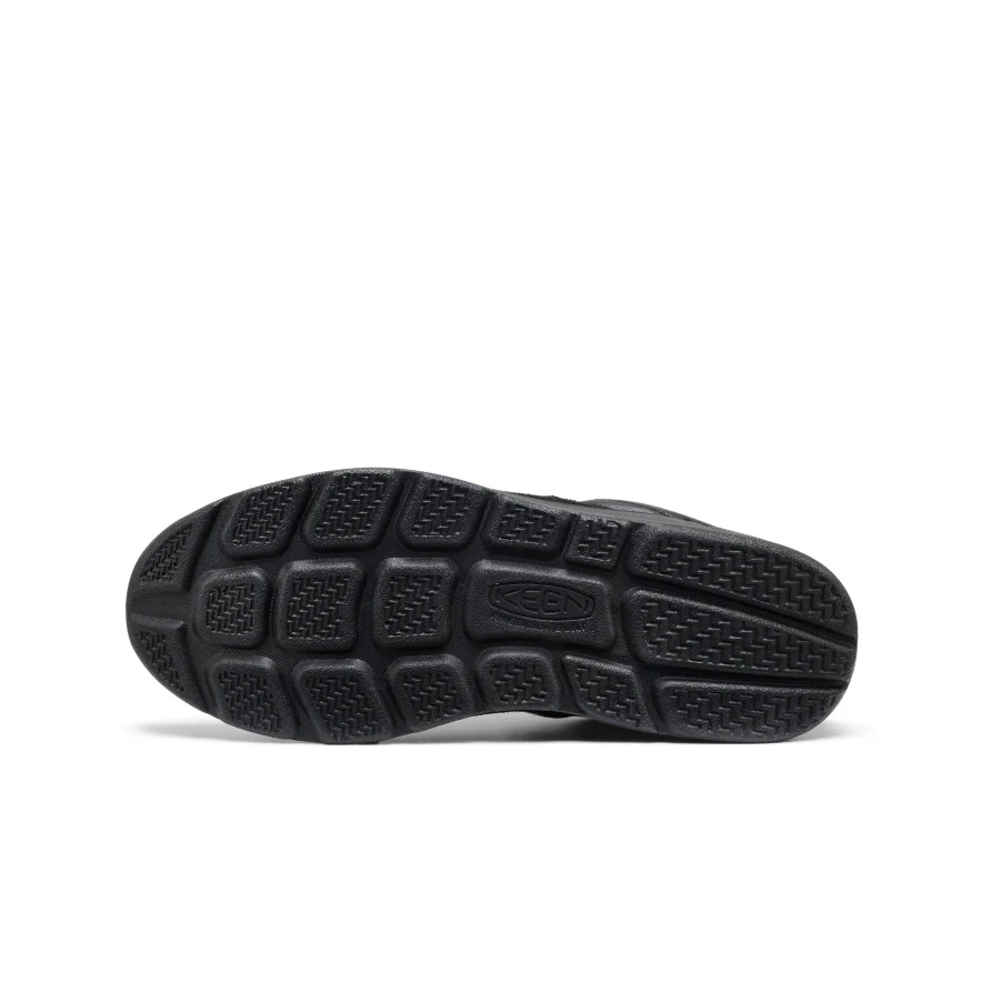 Men's KM2 Leather Jogger  |  Black/Black - Image 6