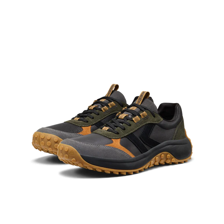 Men's KS86 Leather Sneaker  |  Forest Night/Keen Maple - Image 2