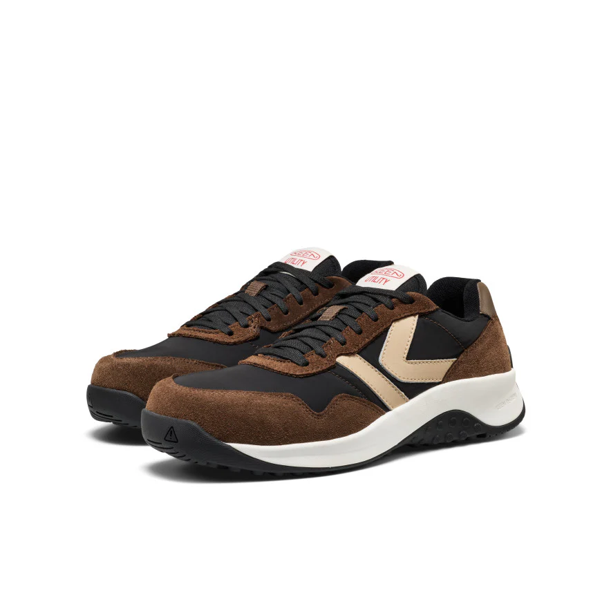 Men's KS86 Utility Work Sneaker (Carbon Toe)  |  Dark Earth/Black - Image 2