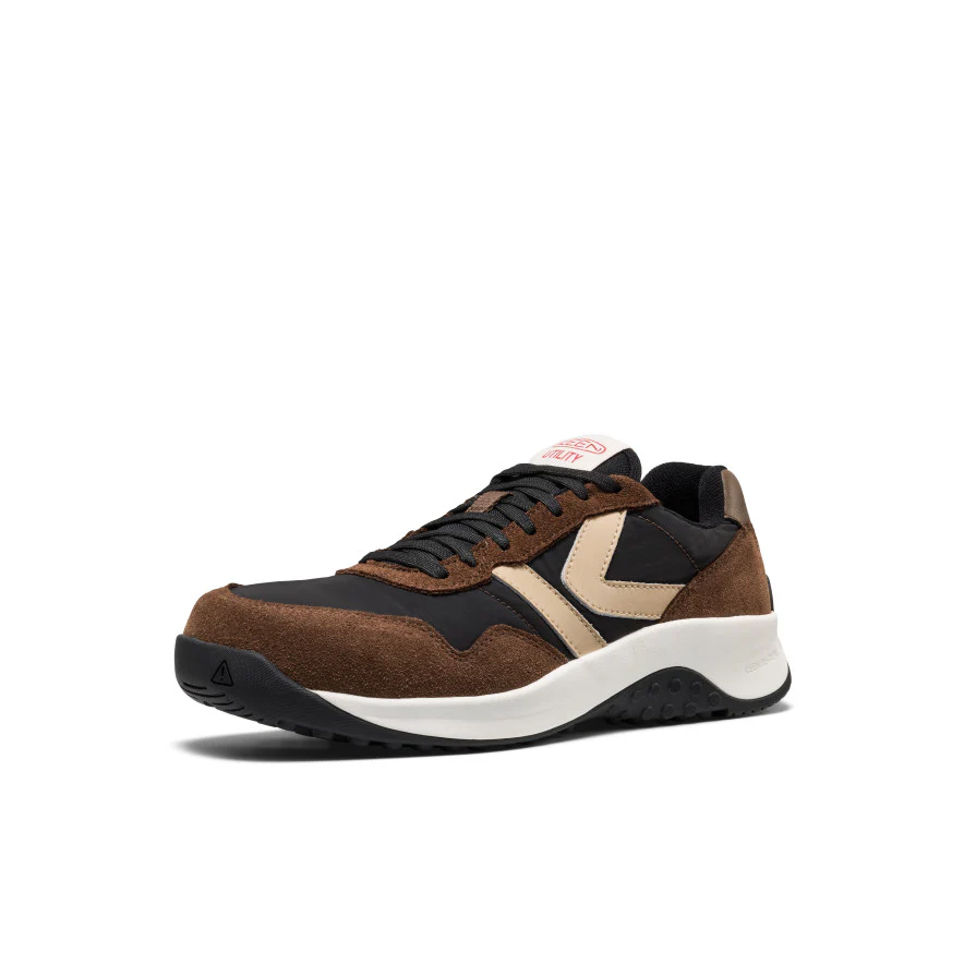 Men's KS86 Utility Work Sneaker (Carbon Toe)  |  Dark Earth/Black - Image 3