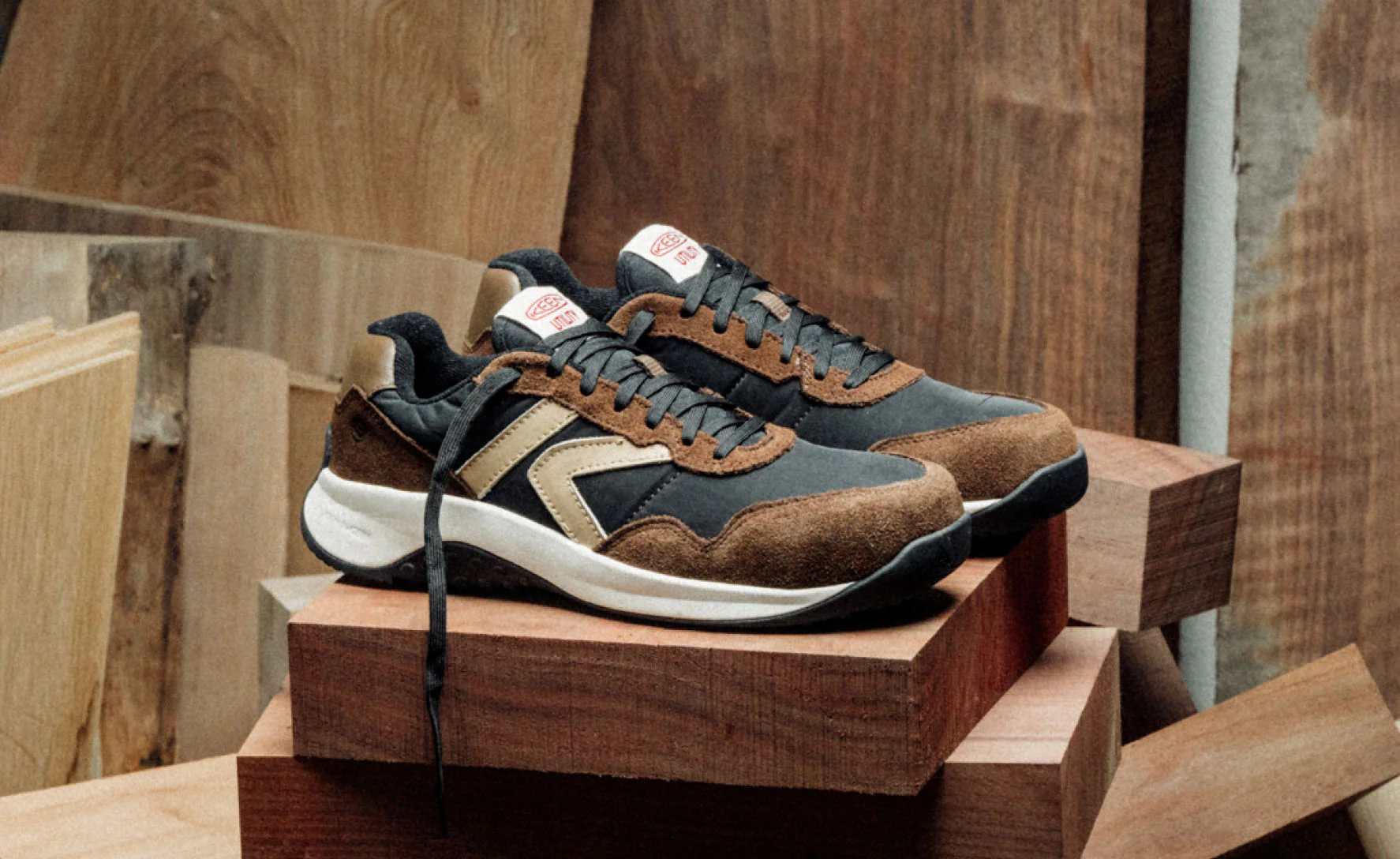 Men's KS86 Utility Work Sneaker (Carbon Toe)  |  Dark Earth/Black - Image 7
