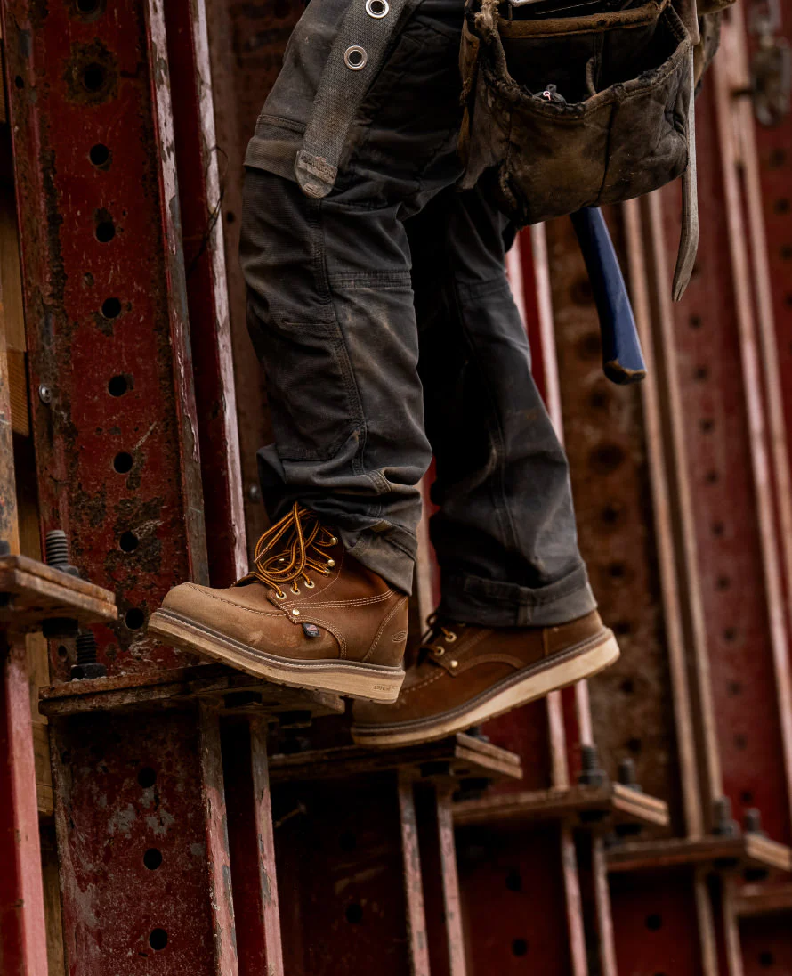 Men's Liberty 6" Boot (Soft Toe)  |  Leather Brown/Birch - Image 9