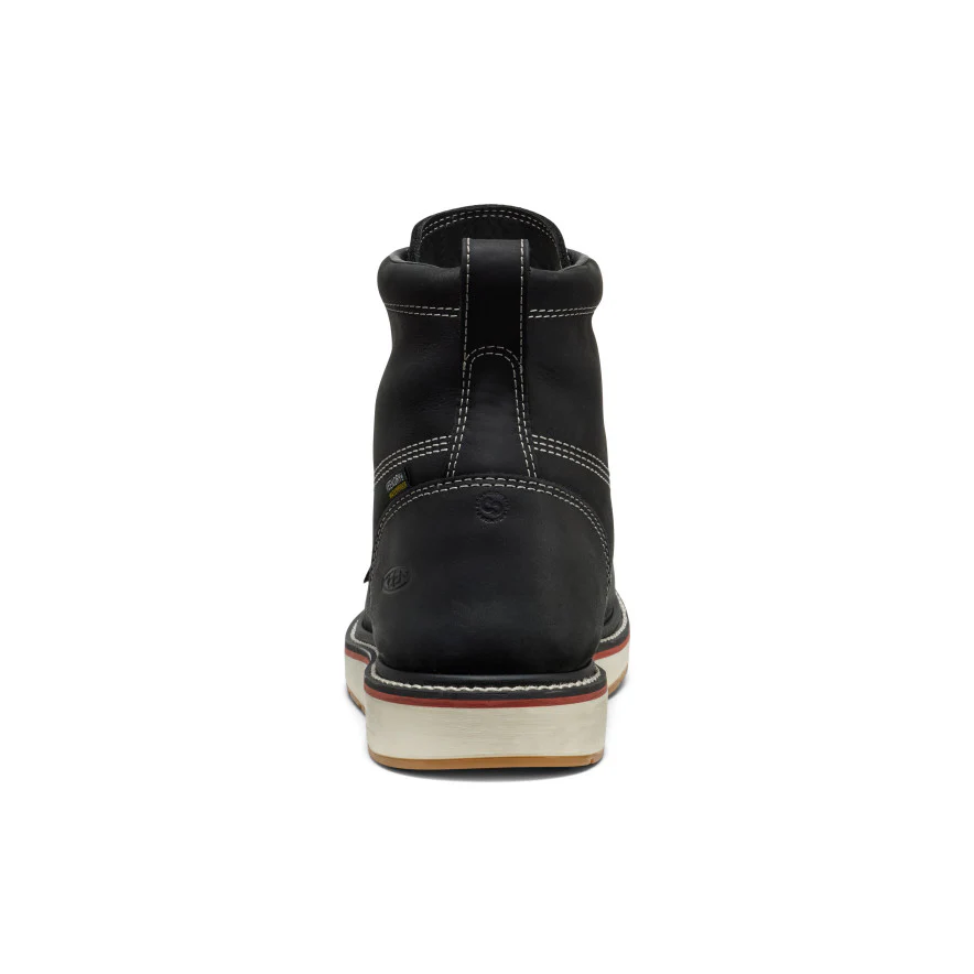 Men's Liberty 6" Waterproof Boot (Carbon Toe) | Black/Gum - Image 5