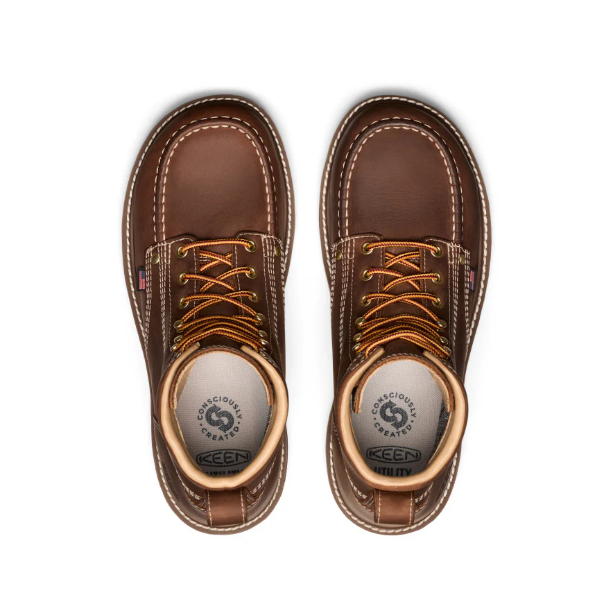 Men's Liberty 6" Waterproof Boot (Carbon Toe) | Chestnut/Gum - Image 4