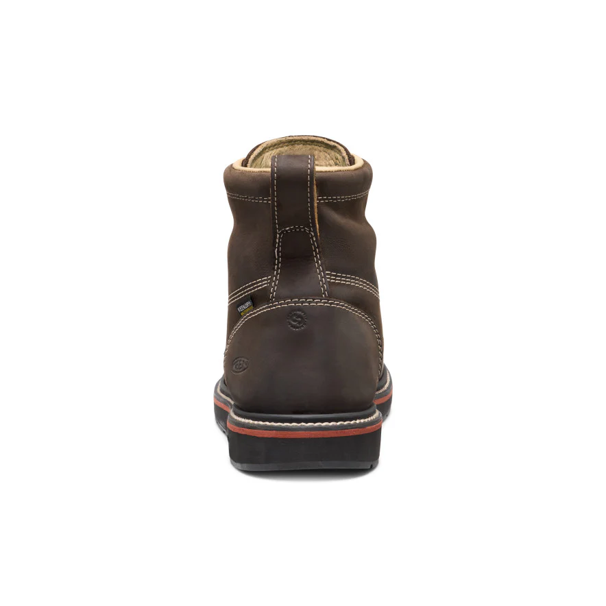 Men's Liberty 6" Waterproof Boot (Carbon Toe)  |  Coffee Bean/Black - Image 5