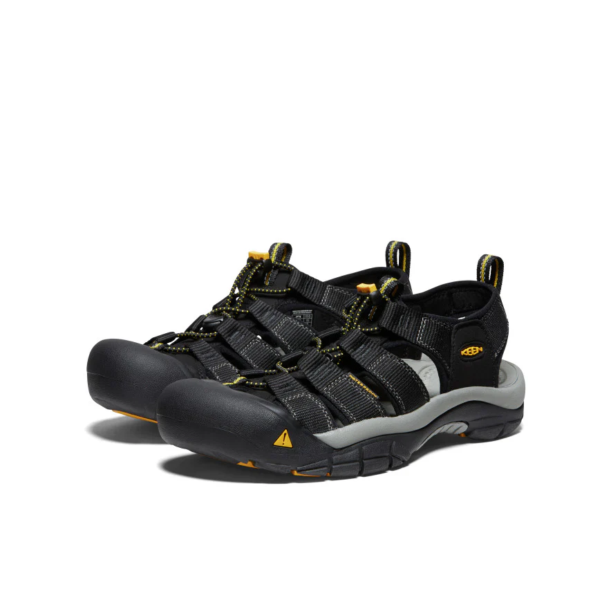 Men's Newport H2 Sandal Wide  |  Black - Image 2