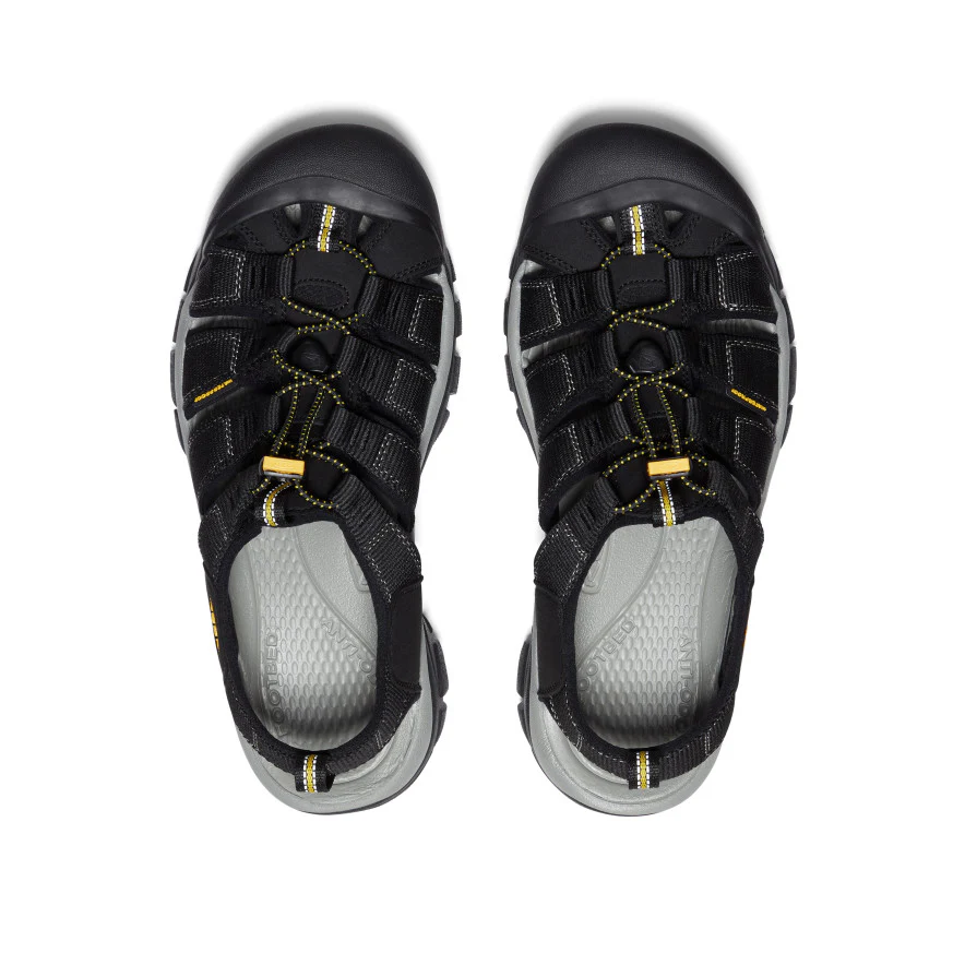 Men's Newport H2 Sandal Wide  |  Black - Image 3