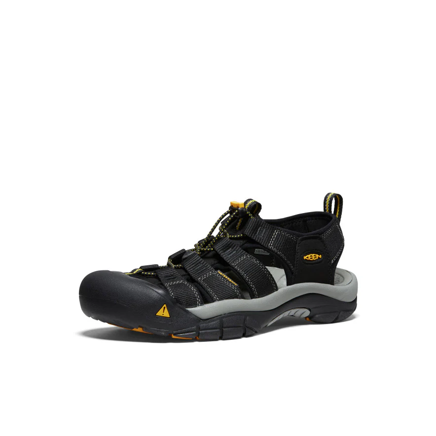 Men's Newport H2 Sandal Wide  |  Black - Image 4