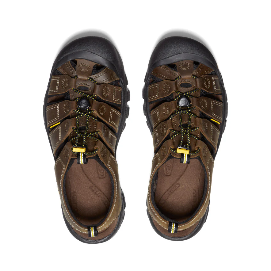 Men's Newport Leather Sandal  |  Bison - Image 4