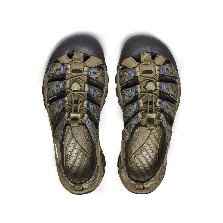 Men's Newport Retro Sandal x Études Studio | Etudes Olive - Image 4
