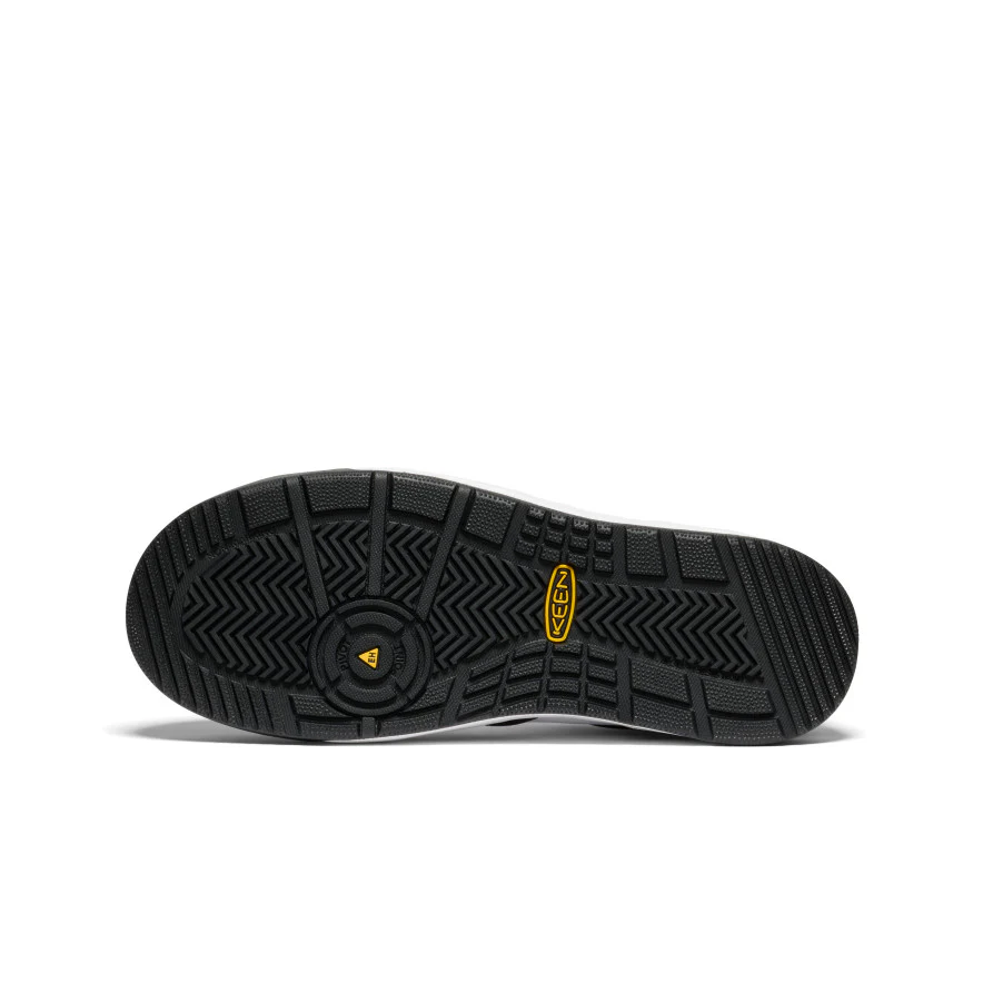 Men's Overton Work Shoe (Carbon Toe)  |  Star White/Black - Image 7