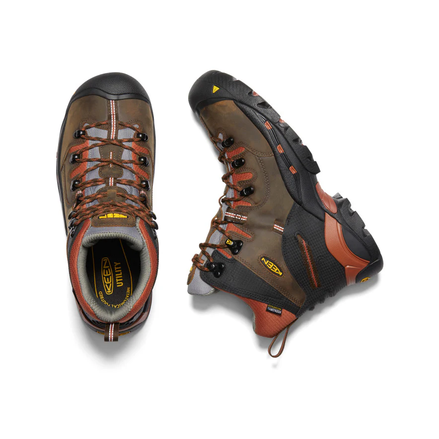 Men's Pittsburgh 6" Waterproof Boot (Soft Toe)  |  Cascade Brown/Bombay Brown - Image 4