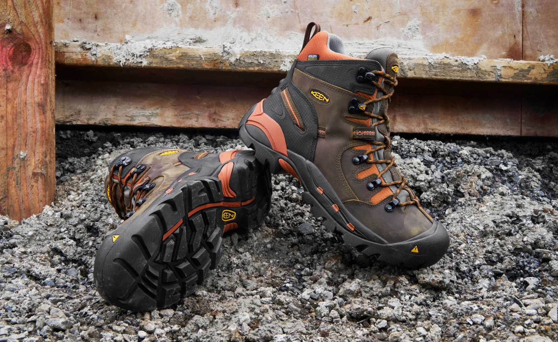 Men's Pittsburgh 6" Waterproof Boot (Soft Toe)  |  Cascade Brown/Bombay Brown - Image 6