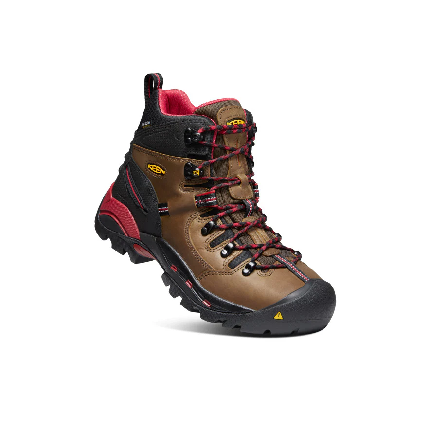 Men's Pittsburgh 6" Waterproof Boot (Steel Toe) | Bison - Image 3