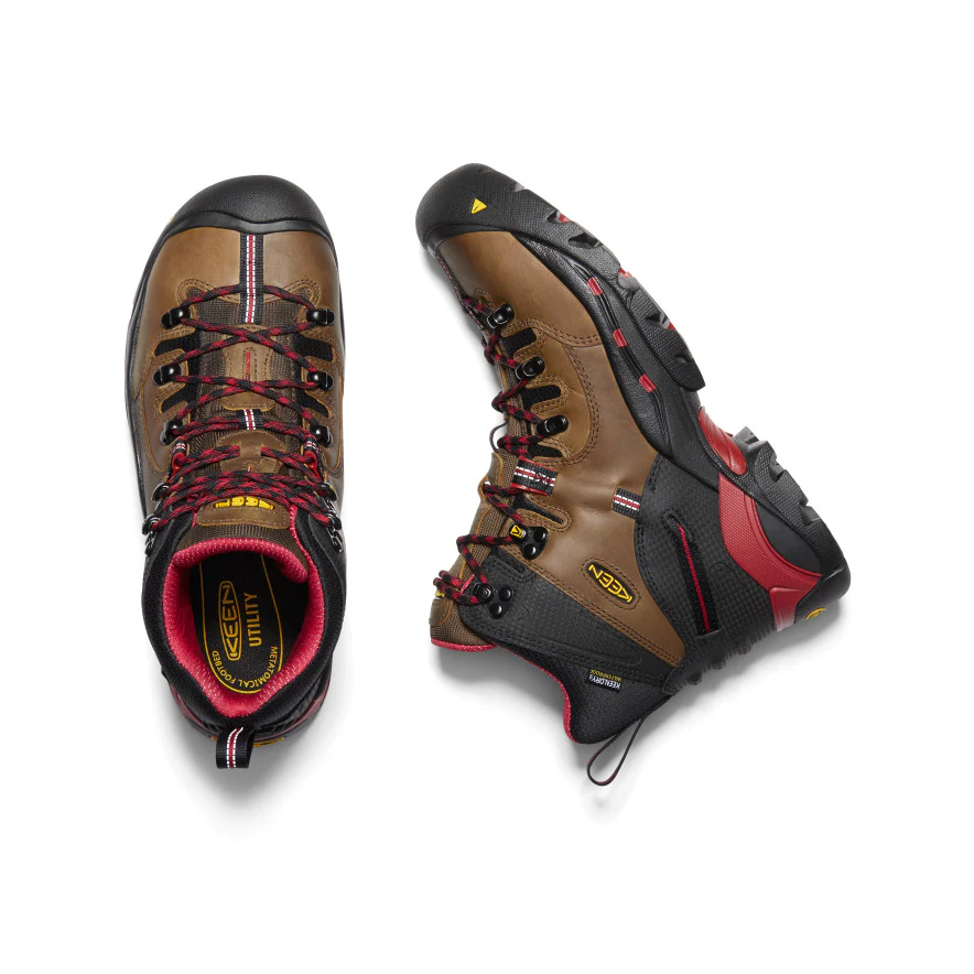 Men's Pittsburgh 6" Waterproof Boot (Steel Toe) | Bison - Image 4