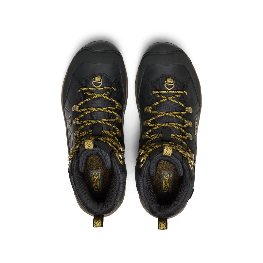 Men's Revel IV Polar Waterproof Boot | Black/Lemon Curry - Image 4