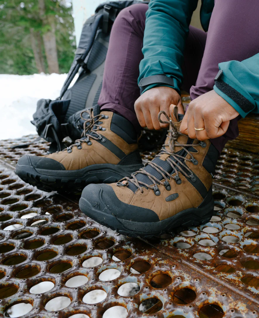 Men's Revel IV Polar Waterproof Boot | Black/Lemon Curry - Image 8