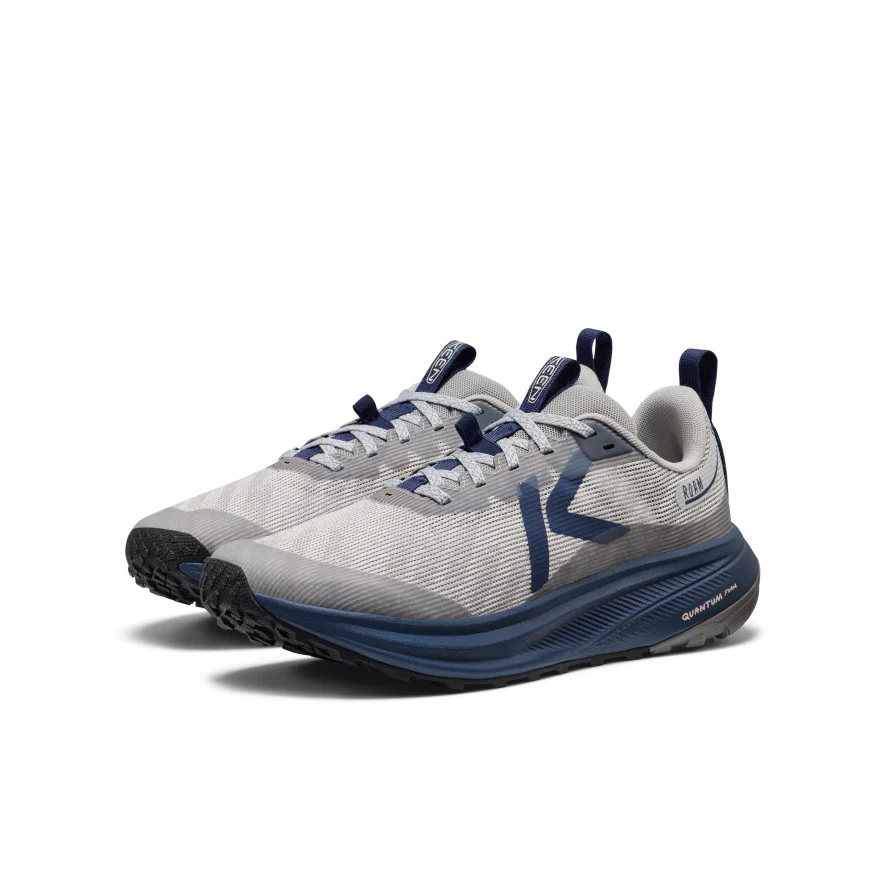 Men's Roam Trail Running Shoe  |  Alloy/Naval Academy - Image 2