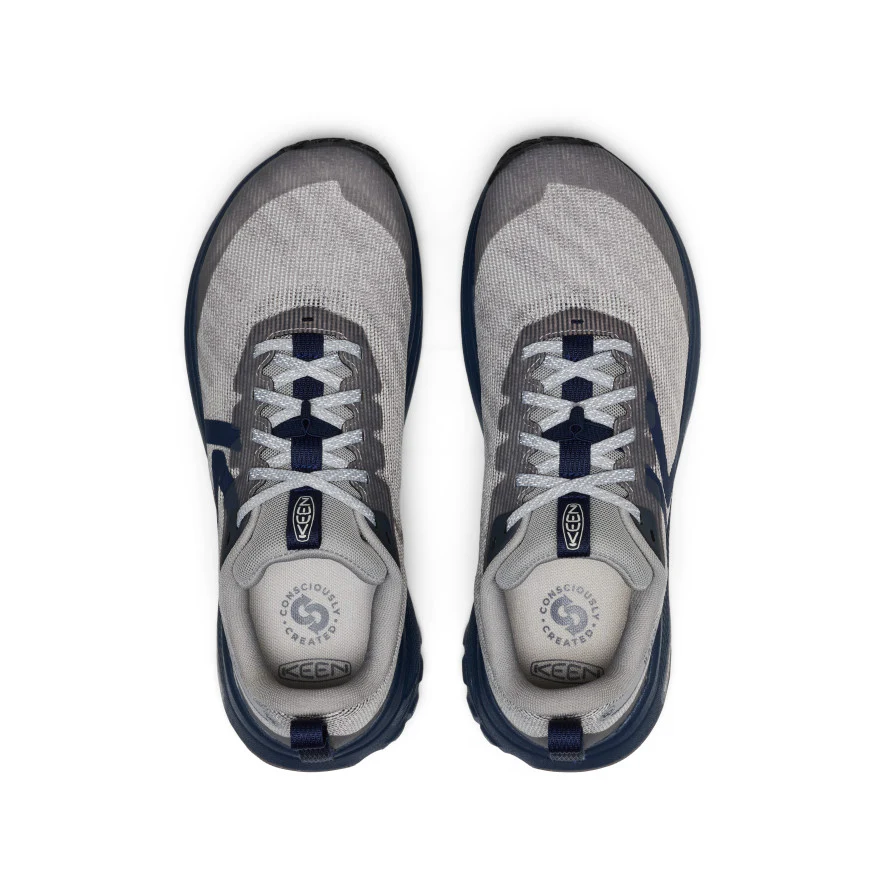 Men's Roam Trail Running Shoe  |  Alloy/Naval Academy - Image 4