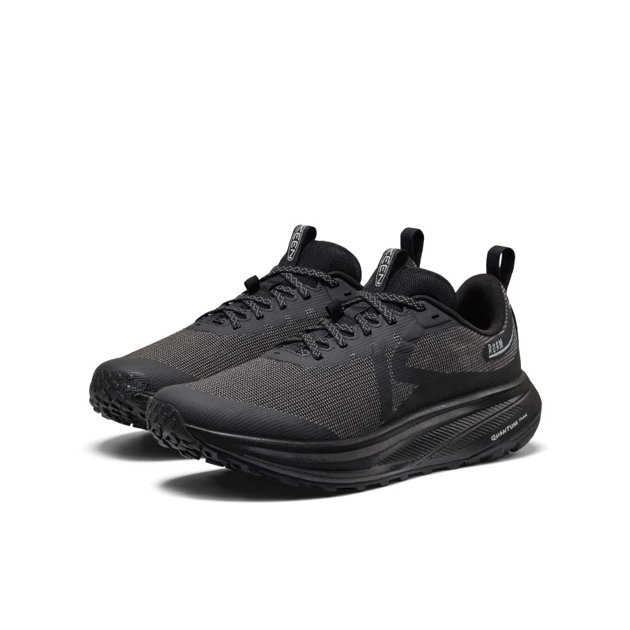 Men's Roam Trail Running Shoe  |  Black/Black - Image 2