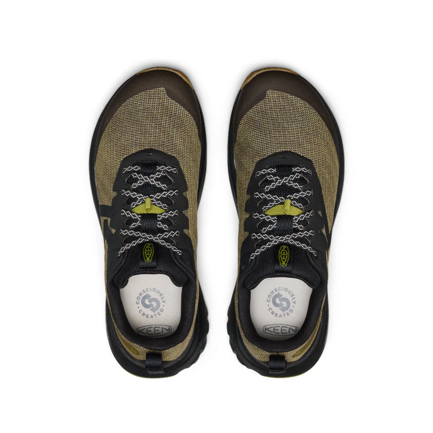 Men's Roam Trail Running Shoe  |  Dark Olive/Golden Cypress - Image 4