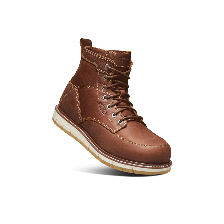 Men's San Jose 6" Boot (Aluminum Toe) | Gingerbread/Gum - Image 3