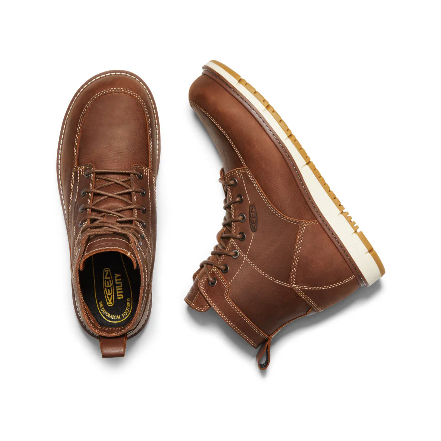 Men's San Jose 6" Boot (Aluminum Toe) | Gingerbread/Gum - Image 4