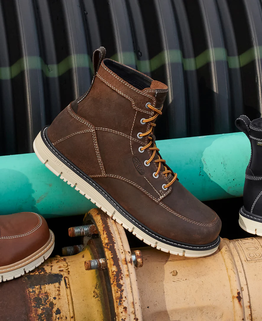 Men's San Jose 6" Boot (Soft Toe)  |  Coffee Bean/Star White - Image 9