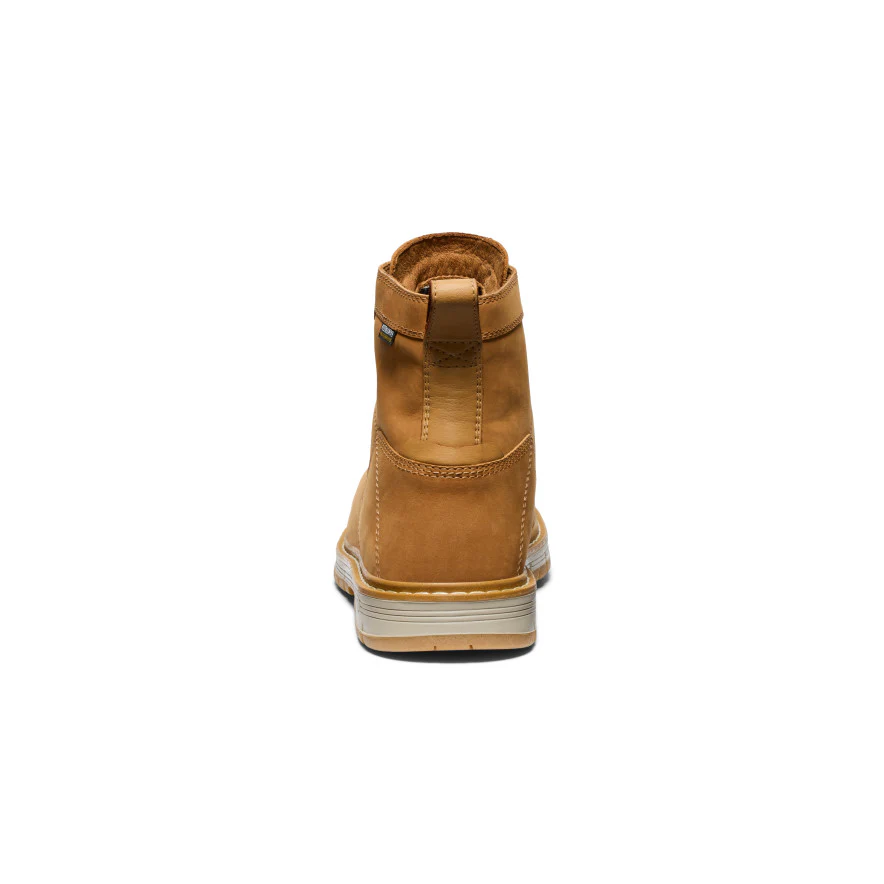 Men's San Jose 6" Waterproof 90° Heel Boot (Aluminum Toe)  |  Bistre/Gum - Image 5