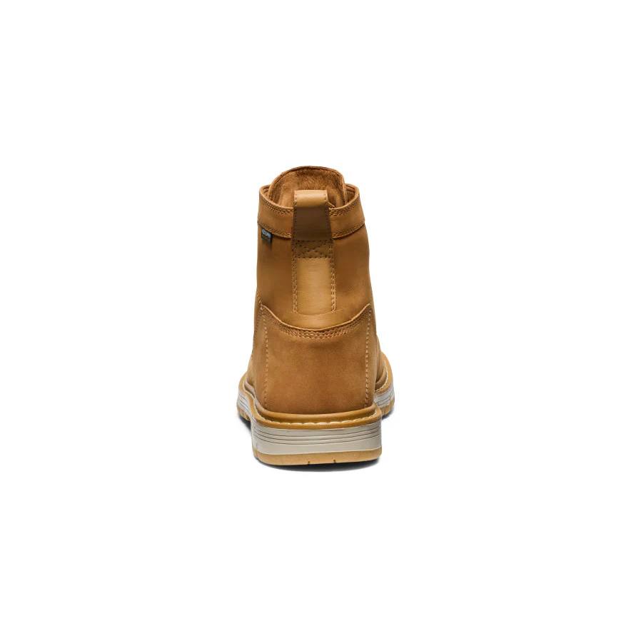 Men's San Jose 6" Waterproof 90° Heel Boot (Soft Toe)  |  Bistre/Gum - Image 5