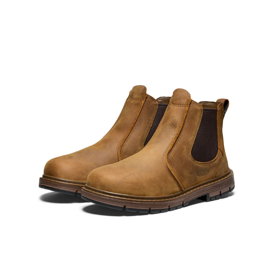 Men's San Jose Chelsea 90° Heel Boot (Soft Toe)  |  Belgian/Gum - Image 2