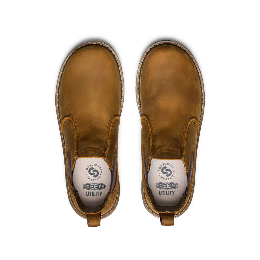 Men's San Jose Chelsea 90° Heel Boot (Soft Toe)  |  Belgian/Gum - Image 4