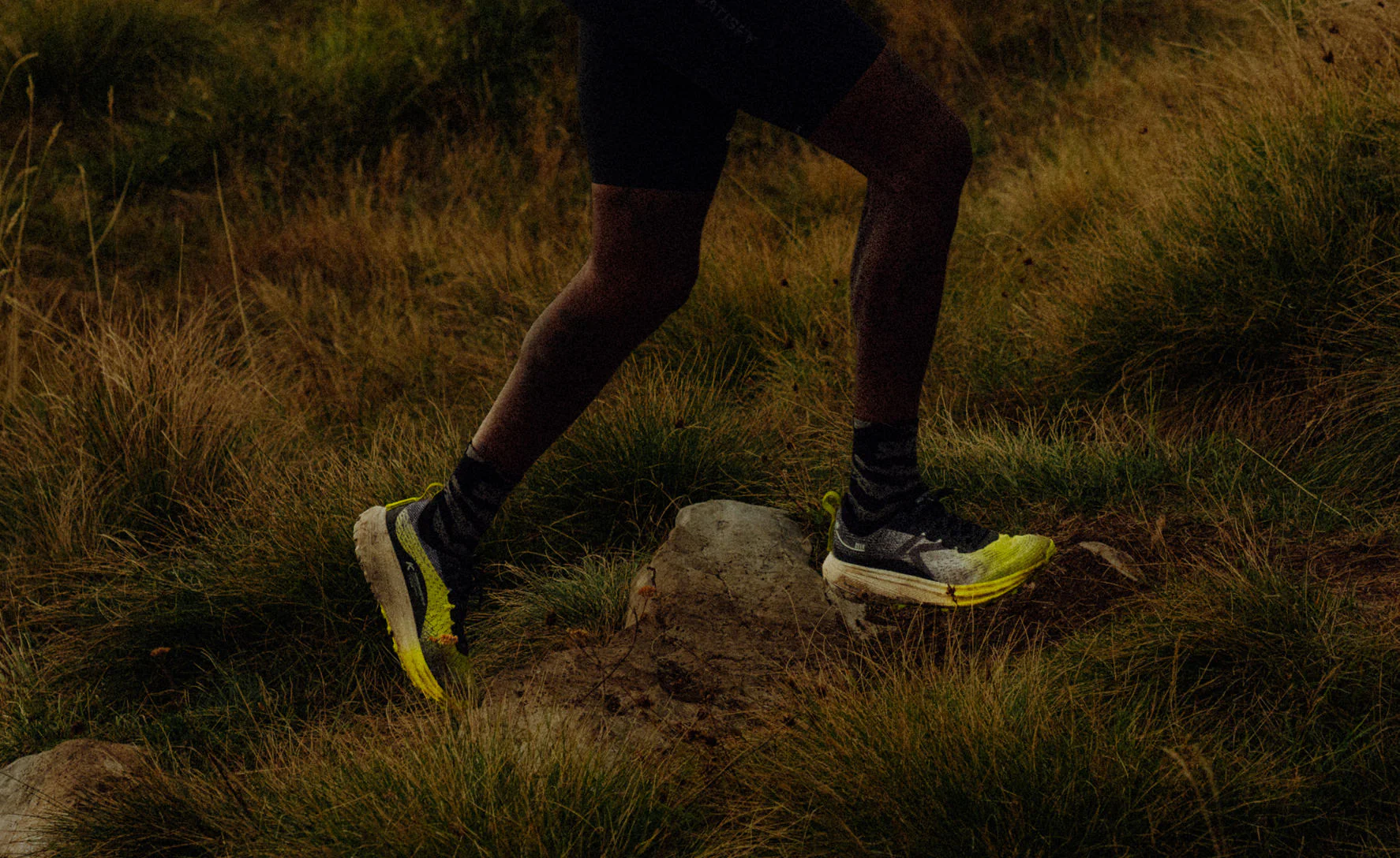 Men's Seek Trail Running Shoe  |  Black/Evening Primrose - Image 7
