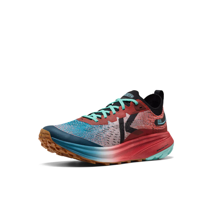 Men's Seek Trail Running Shoe  |  Grenadine/Ocean Depths - Image 3